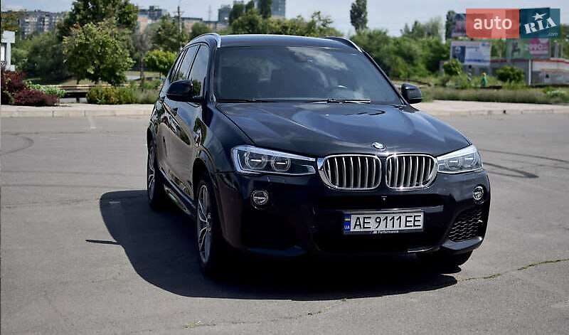 Внедорожник / Кроссовер BMW X3 2016 в Днепре