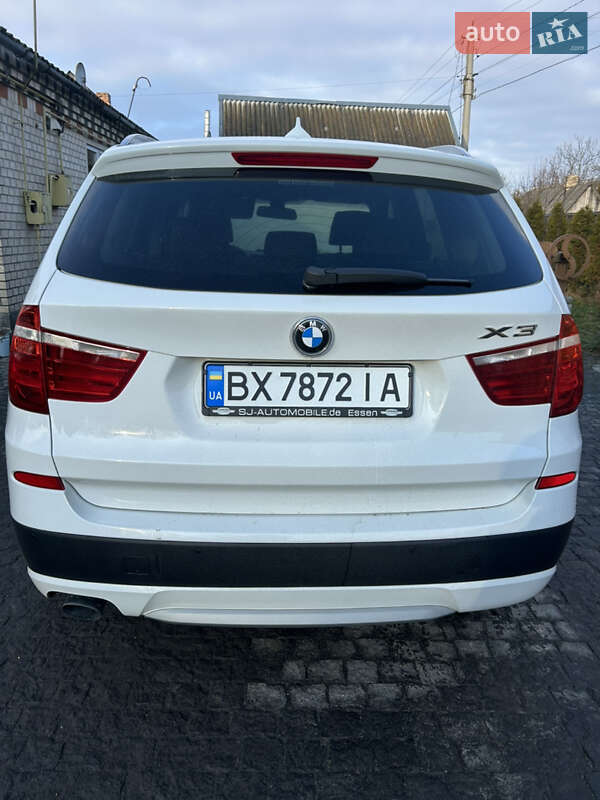 Внедорожник / Кроссовер BMW X3 2013 в Шепетовке