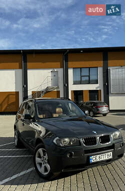 Внедорожник / Кроссовер BMW X3 2004 в Сторожинце