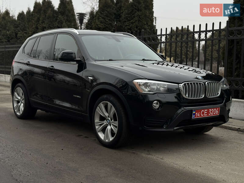 Внедорожник / Кроссовер BMW X3 2015 в 