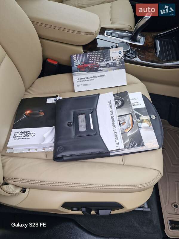 Внедорожник / Кроссовер BMW X3 2016 в Полтаве