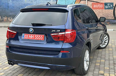 Внедорожник / Кроссовер BMW X3 2013 в Луцке