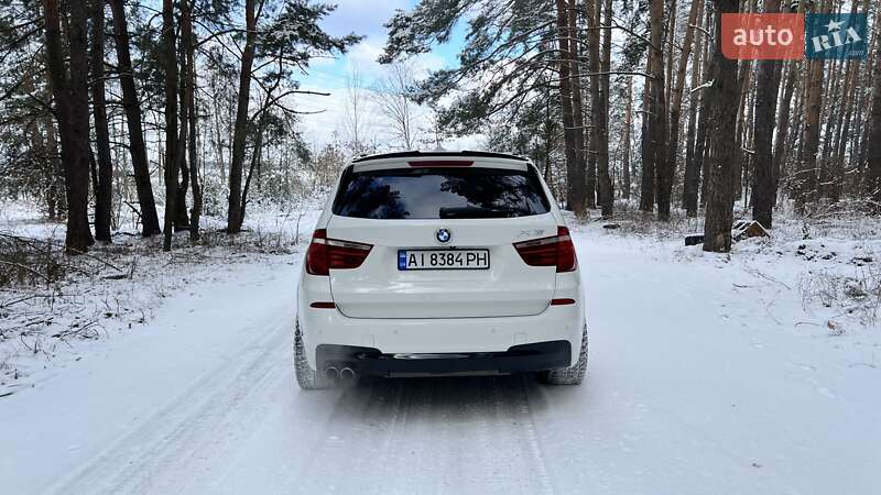 Внедорожник / Кроссовер BMW X3 2014 в Киеве
