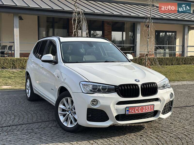 Внедорожник / Кроссовер BMW X3 2017 в Львове