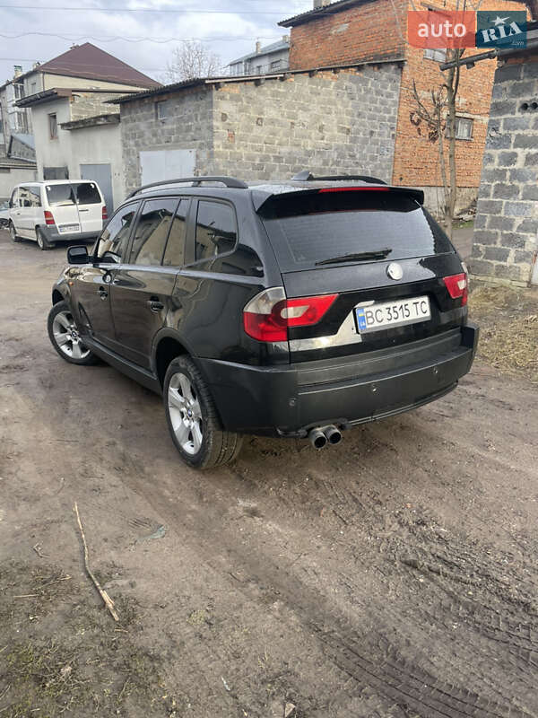 Внедорожник / Кроссовер BMW X3 2004 в Перемышлянах