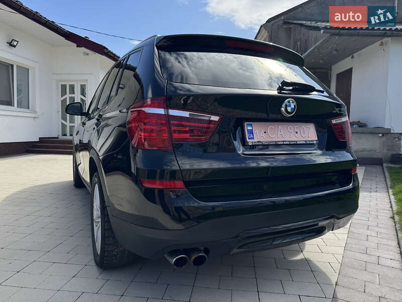 Внедорожник / Кроссовер BMW X3 2017 в Золочеве