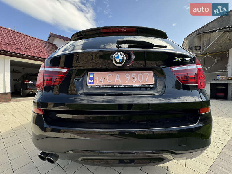 Внедорожник / Кроссовер BMW X3 2017 в Золочеве