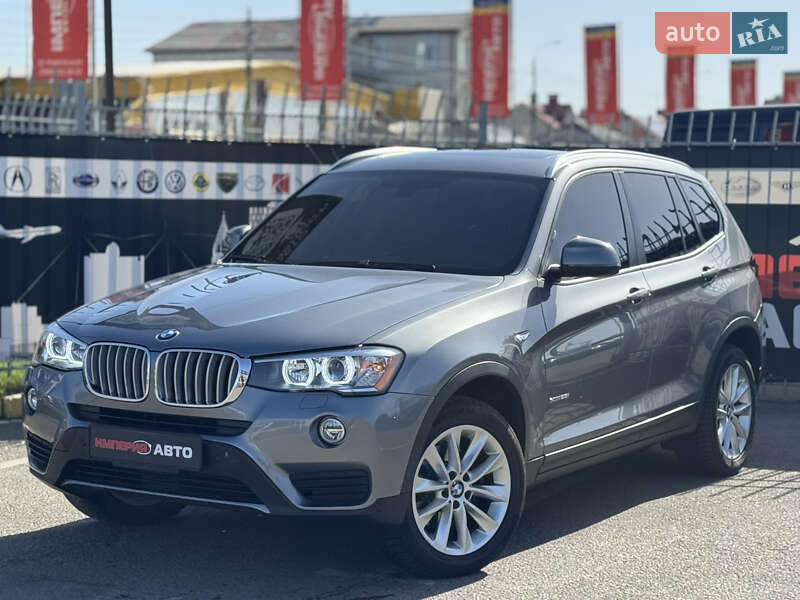 Внедорожник / Кроссовер BMW X3 2016 в 