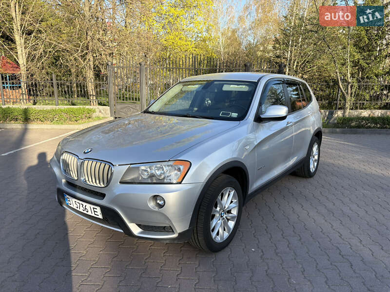 Внедорожник / Кроссовер BMW X3 2013 в Миргороде