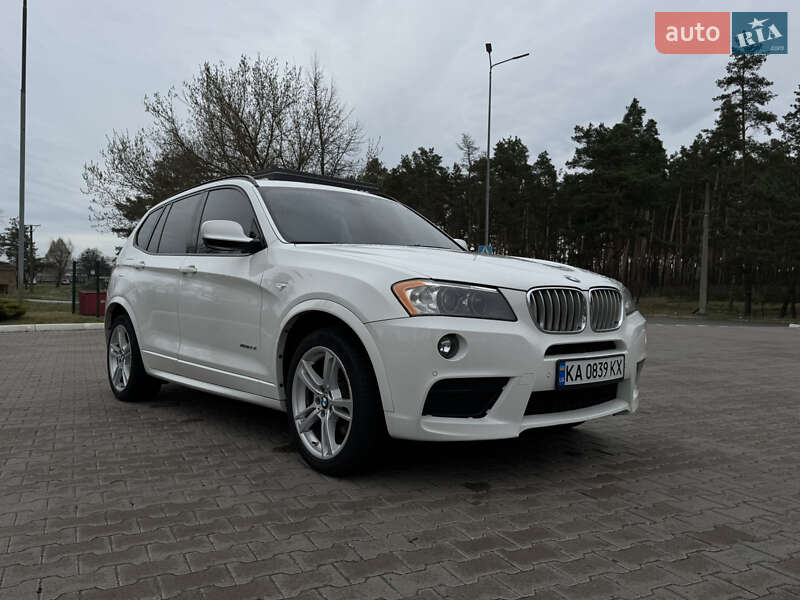 Внедорожник / Кроссовер BMW X3 2014 в Киеве