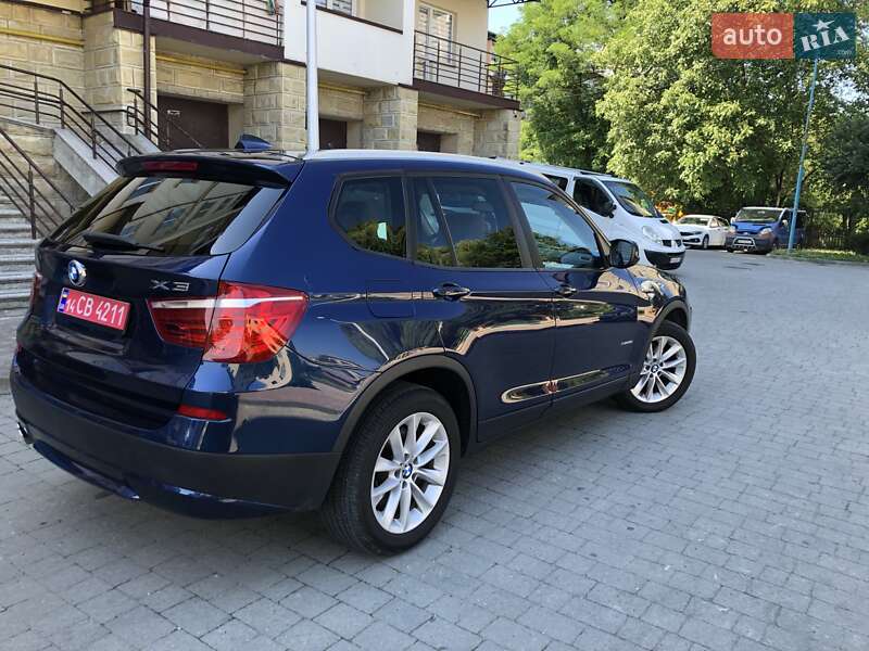 Внедорожник / Кроссовер BMW X3 2012 в Надворной