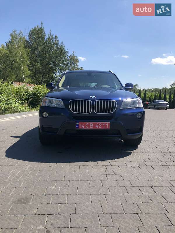 Внедорожник / Кроссовер BMW X3 2012 в Надворной