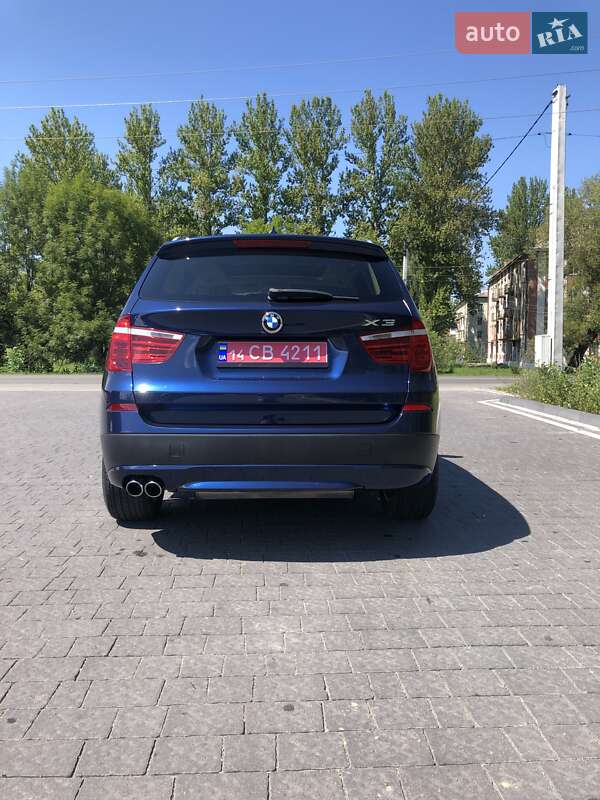 Внедорожник / Кроссовер BMW X3 2012 в Надворной