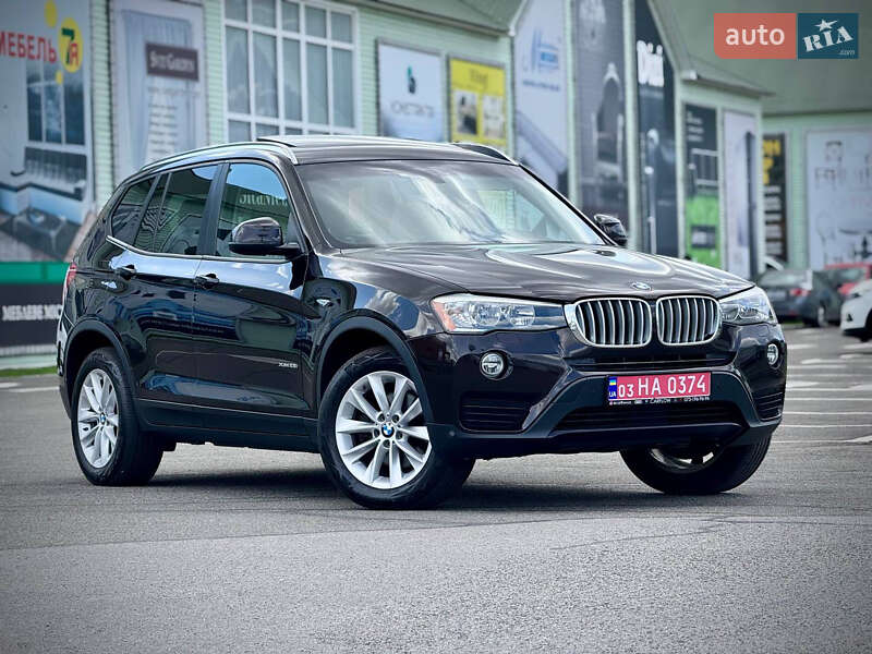 Внедорожник / Кроссовер BMW X3 2016 в Киеве