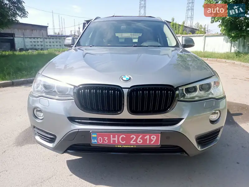 Позашляховик / Кросовер BMW X3 2015 в 