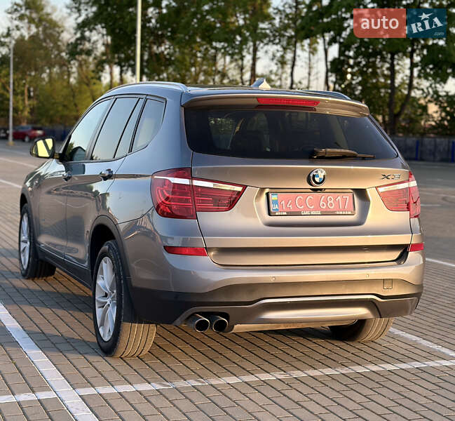 Позашляховик / Кросовер BMW X3 2016 в Тернополі
