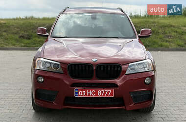 Внедорожник / Кроссовер BMW X3 2013 в Луцке
