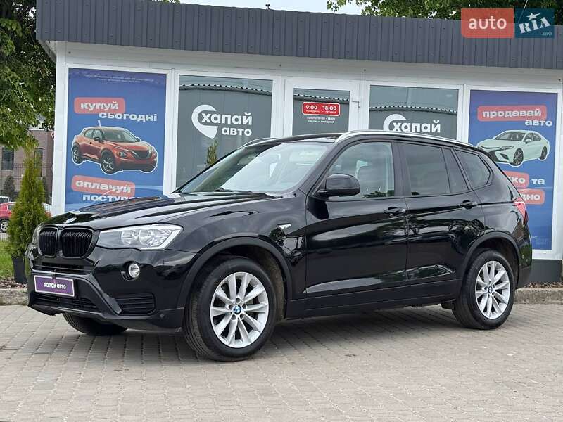 Внедорожник / Кроссовер BMW X3 2015 в 