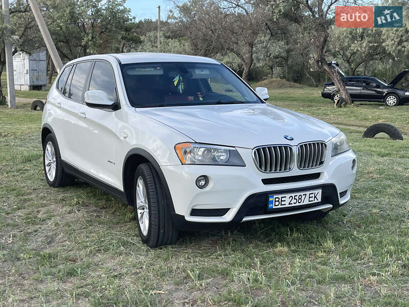 Внедорожник / Кроссовер BMW X3 2013 в Николаеве