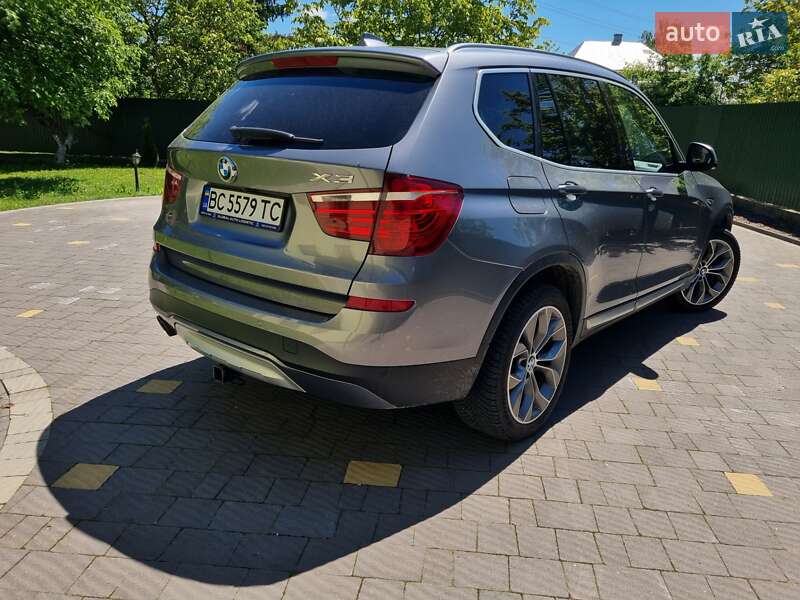 Внедорожник / Кроссовер BMW X3 2016 в Львове