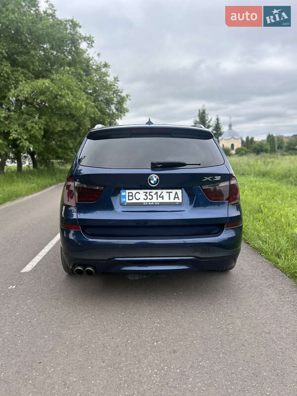 Внедорожник / Кроссовер BMW X3 2016 в Шептицькому