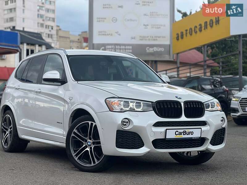 Внедорожник / Кроссовер BMW X3 2016 в 