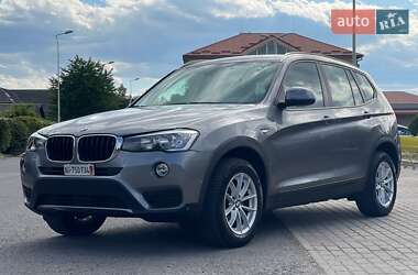 Внедорожник / Кроссовер BMW X3 2016 в Ужгороде