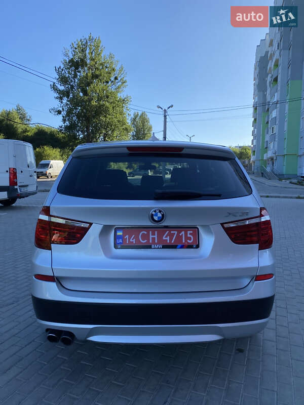 Внедорожник / Кроссовер BMW X3 2014 в Львове