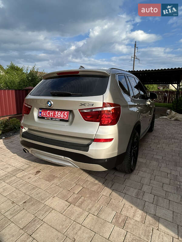 Внедорожник / Кроссовер BMW X3 2014 в Калуше