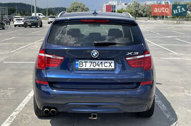 Внедорожник / Кроссовер BMW X3 2016 в 