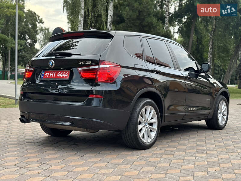 Внедорожник / Кроссовер BMW X3 2013 в Лубнах