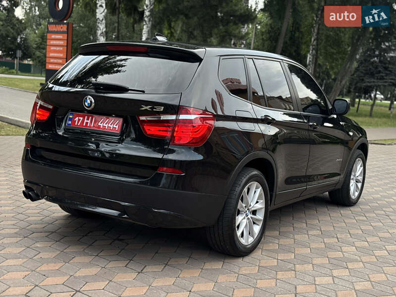 Внедорожник / Кроссовер BMW X3 2013 в Лубнах