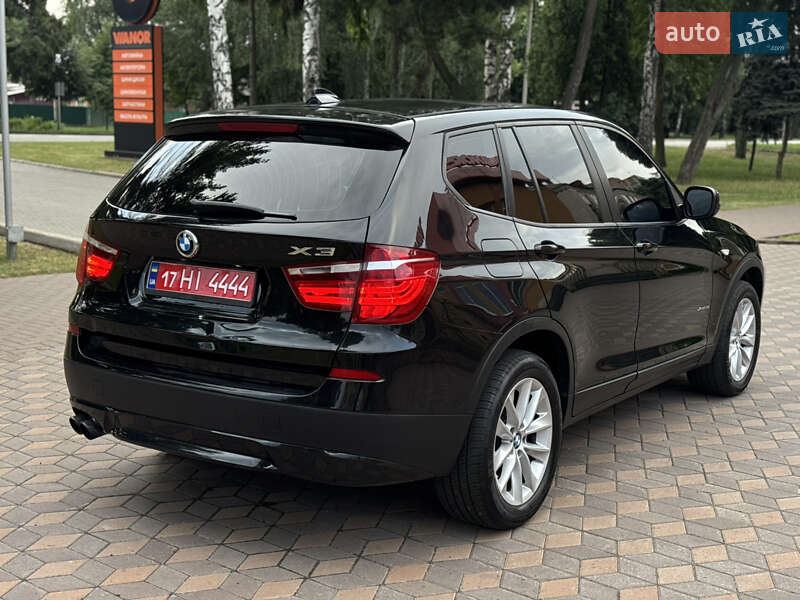 Внедорожник / Кроссовер BMW X3 2013 в Лубнах
