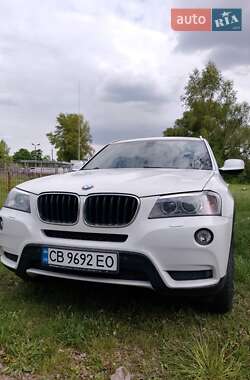 Внедорожник / Кроссовер BMW X3 2012 в Чернигове
