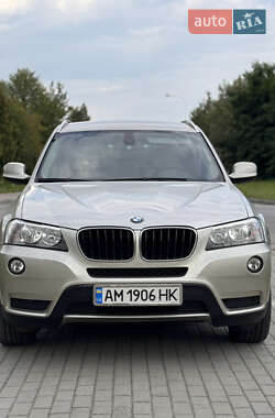 Внедорожник / Кроссовер BMW X3 2011 в Львове