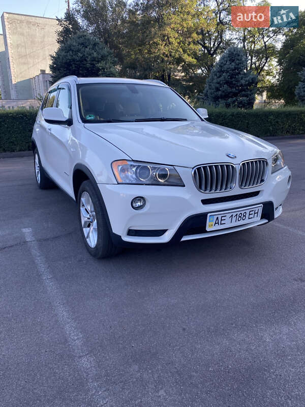Внедорожник / Кроссовер BMW X3 2012 в Каменском