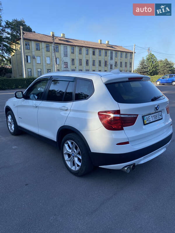 Внедорожник / Кроссовер BMW X3 2012 в Каменском