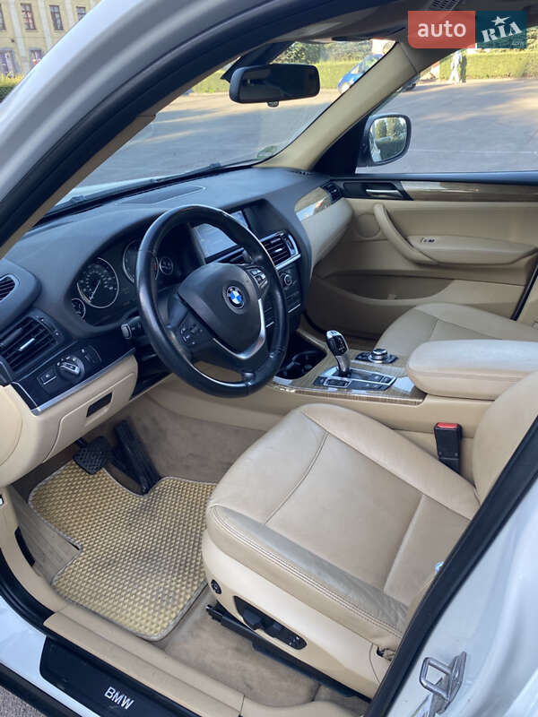 Внедорожник / Кроссовер BMW X3 2012 в Каменском