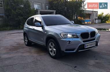 Позашляховик / Кросовер BMW X3 2011 в Житомирі