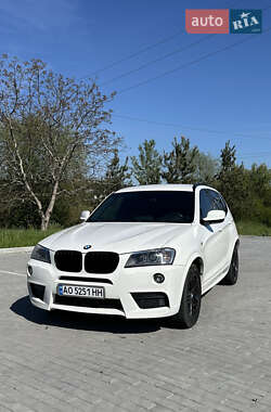 Внедорожник / Кроссовер BMW X3 2013 в Ужгороде