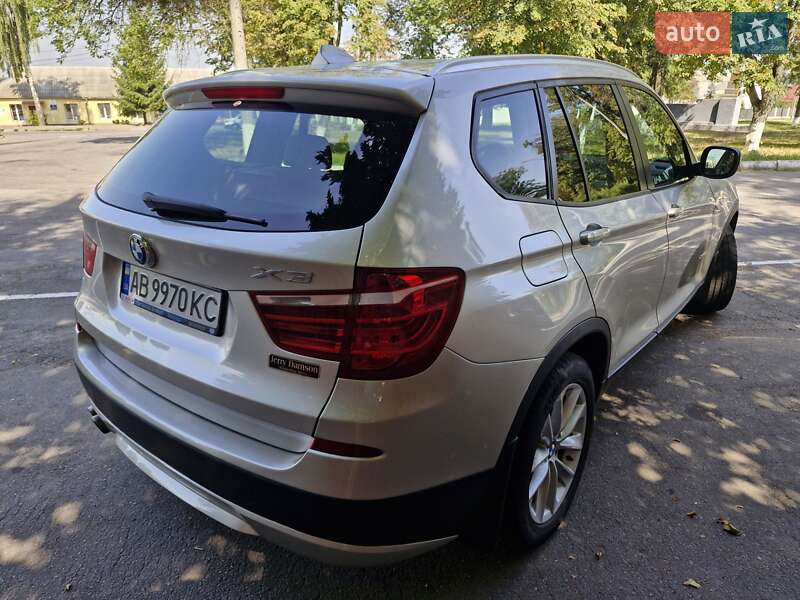 Внедорожник / Кроссовер BMW X3 2012 в Виннице
