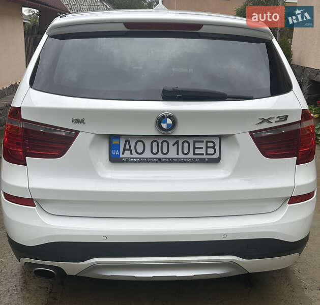 Внедорожник / Кроссовер BMW X3 2014 в Мукачево