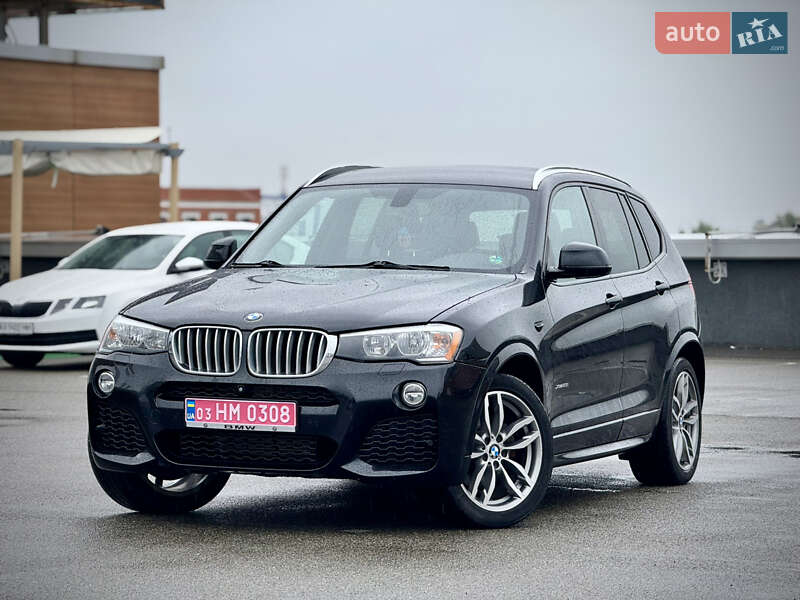 Внедорожник / Кроссовер BMW X3 2015 в Киеве