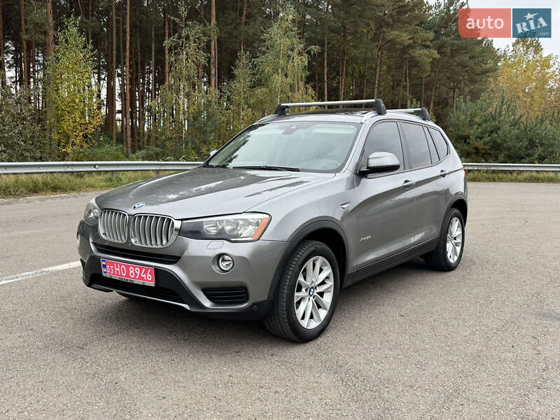 Внедорожник / Кроссовер BMW X3 2015 в Ковеле