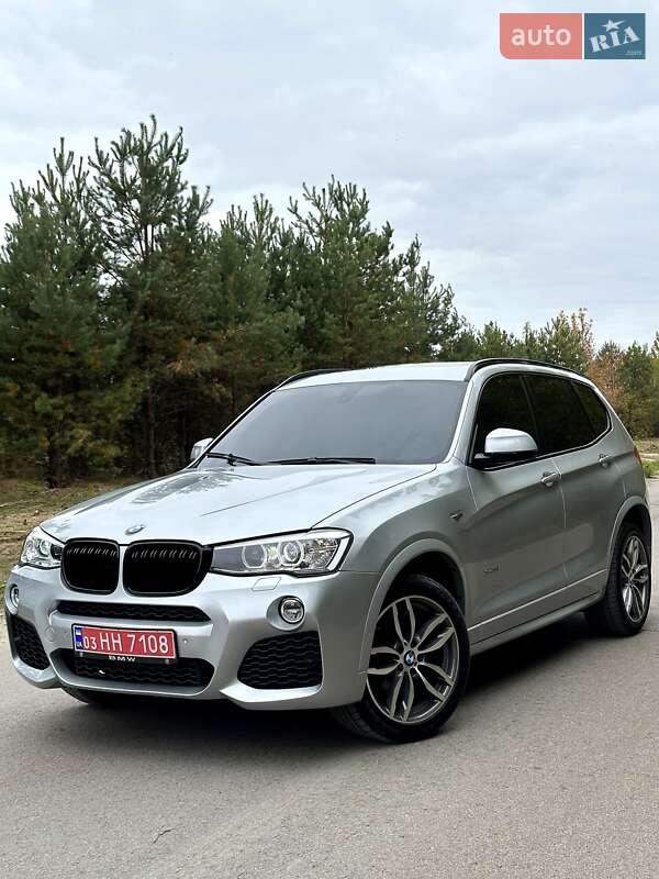 Внедорожник / Кроссовер BMW X3 2015 в Днепре