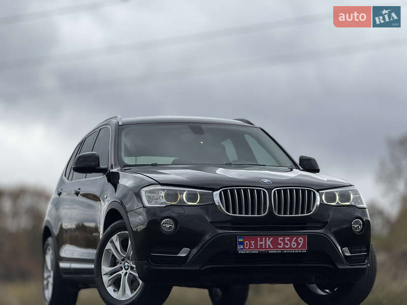 Внедорожник / Кроссовер BMW X3 2016 в Дрогобыче
