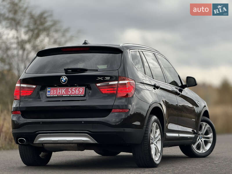 Внедорожник / Кроссовер BMW X3 2016 в Дрогобыче