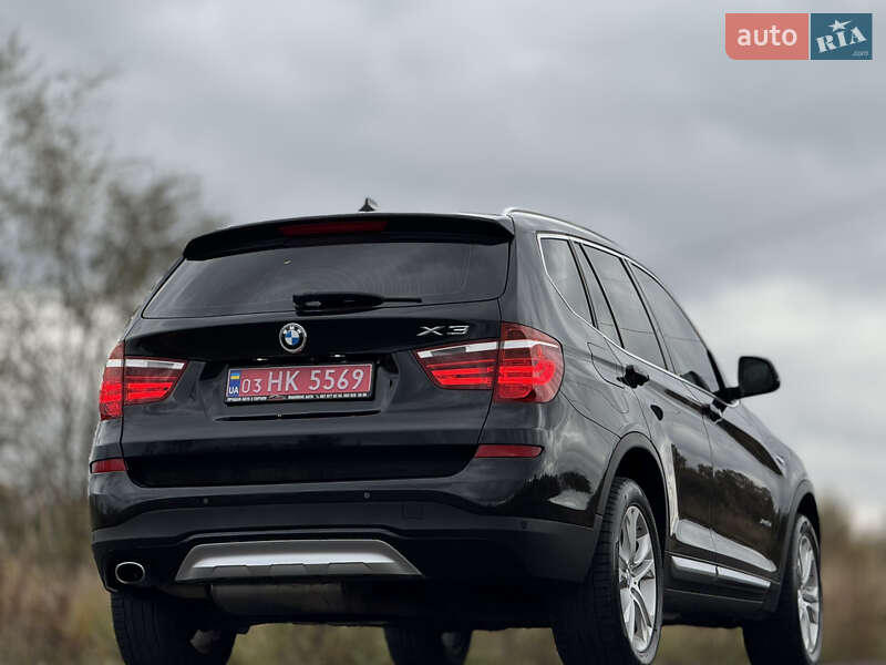 Внедорожник / Кроссовер BMW X3 2016 в Дрогобыче