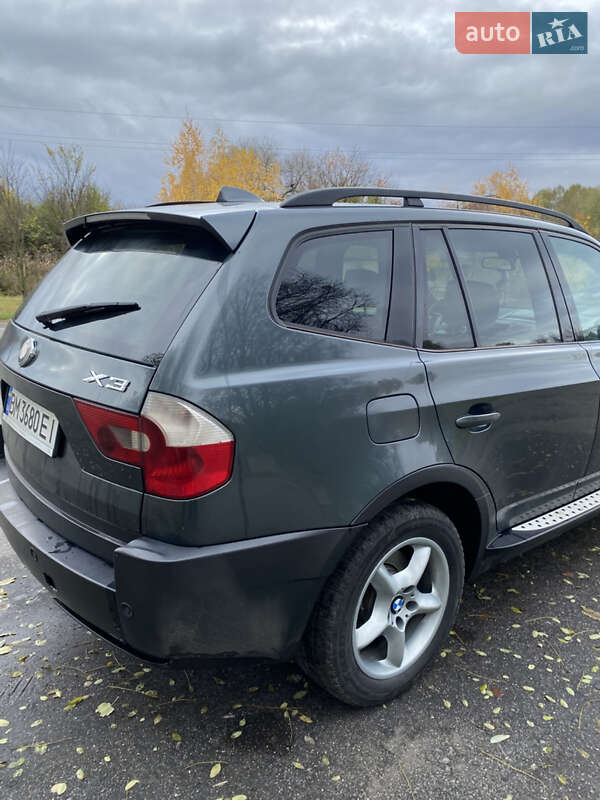 Внедорожник / Кроссовер BMW X3 2005 в Конотопе