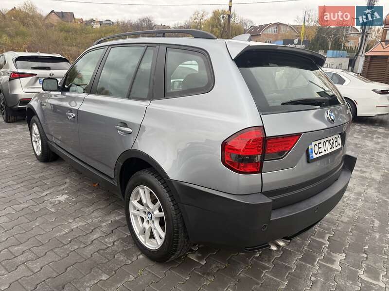 Внедорожник / Кроссовер BMW X3 2004 в Черновцах
